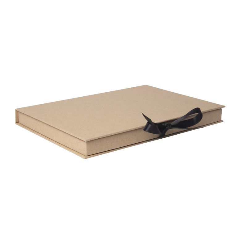 Luxury Thin Book Style Gift Box  Kraft