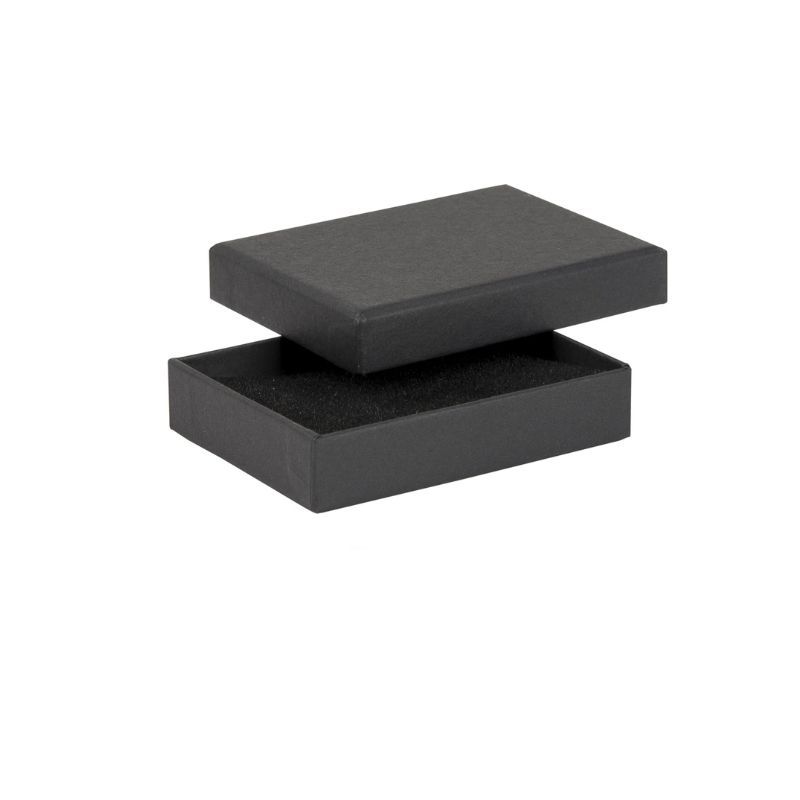 Luxury Black Thin Earring Jewellery Gift Box