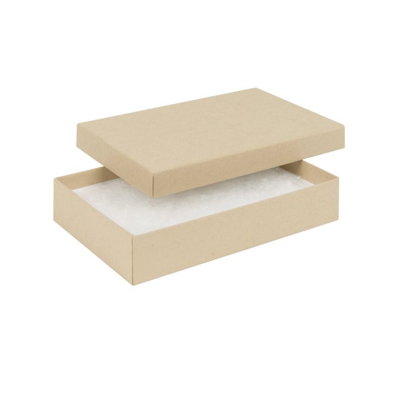 Kraft Natural Small Necklace Jewellery Gift Box