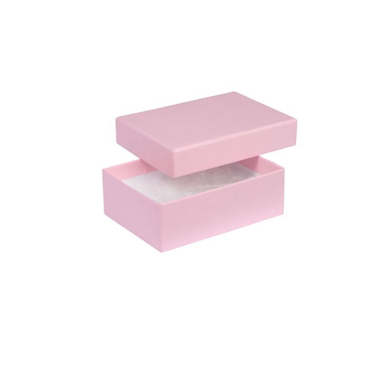 Kraft Pink Earring Jewellery Gift Box