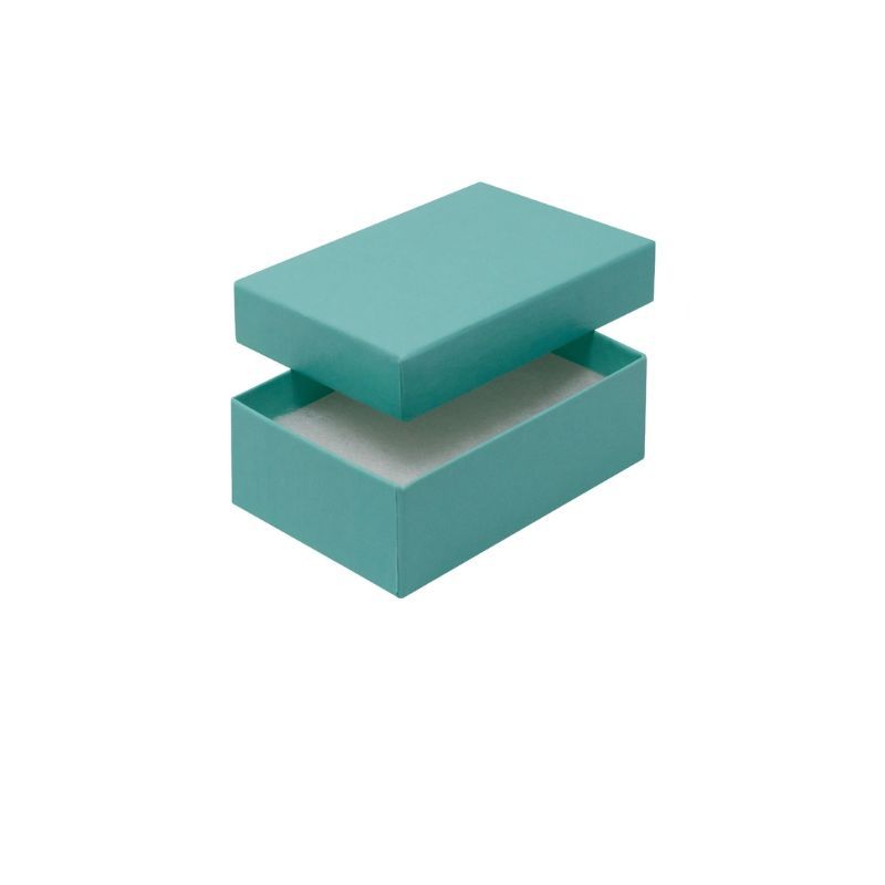 Kraft Aqua Earring Jewellery Gift Box