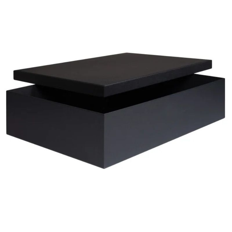 Black Rigid 2 Piece Shirt Gift Box