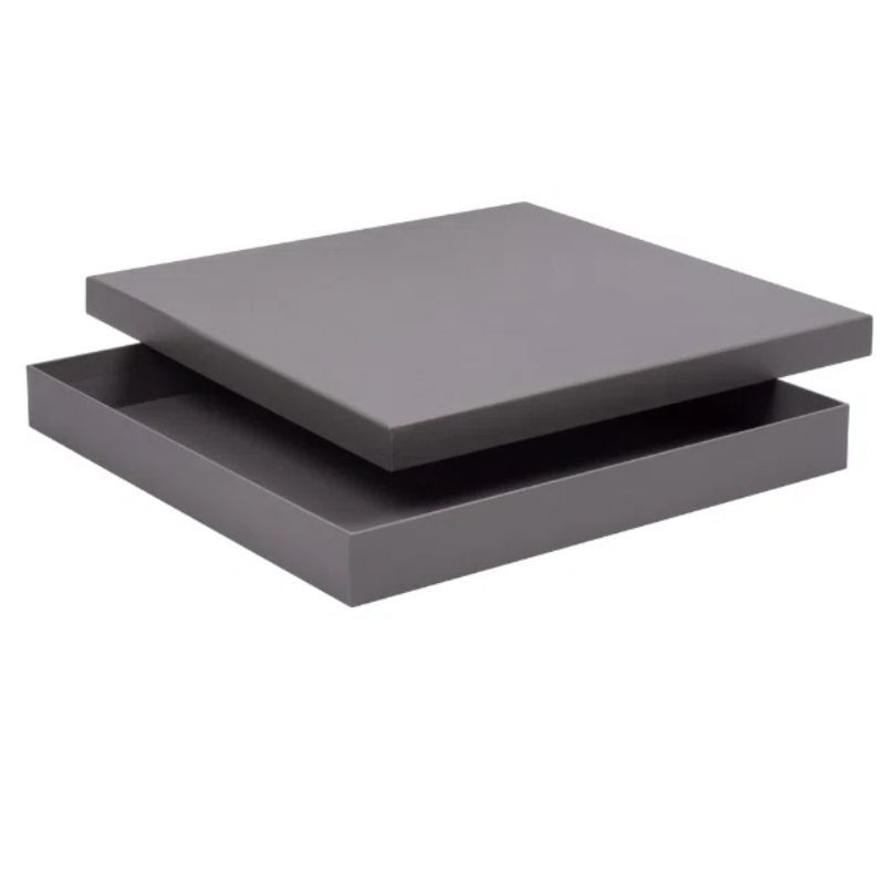 Luxury Grey Large Square Gift Box