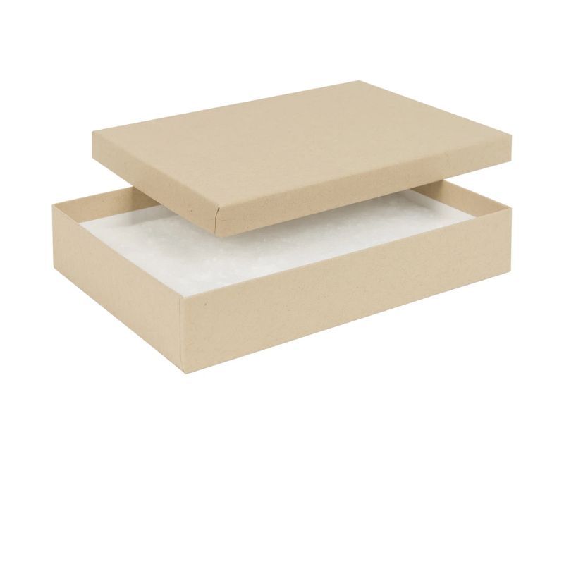 Kraft Natural Necklace Jewellery Gift Box