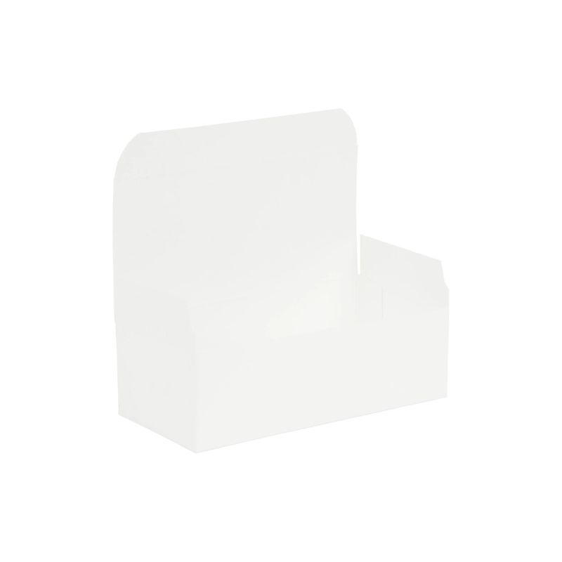Small White Gloss 1-Piece Flat Packed Pop Up Gift Box