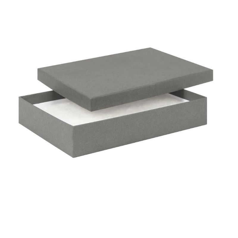 Kraft Grey Necklace Jewellery Gift Box