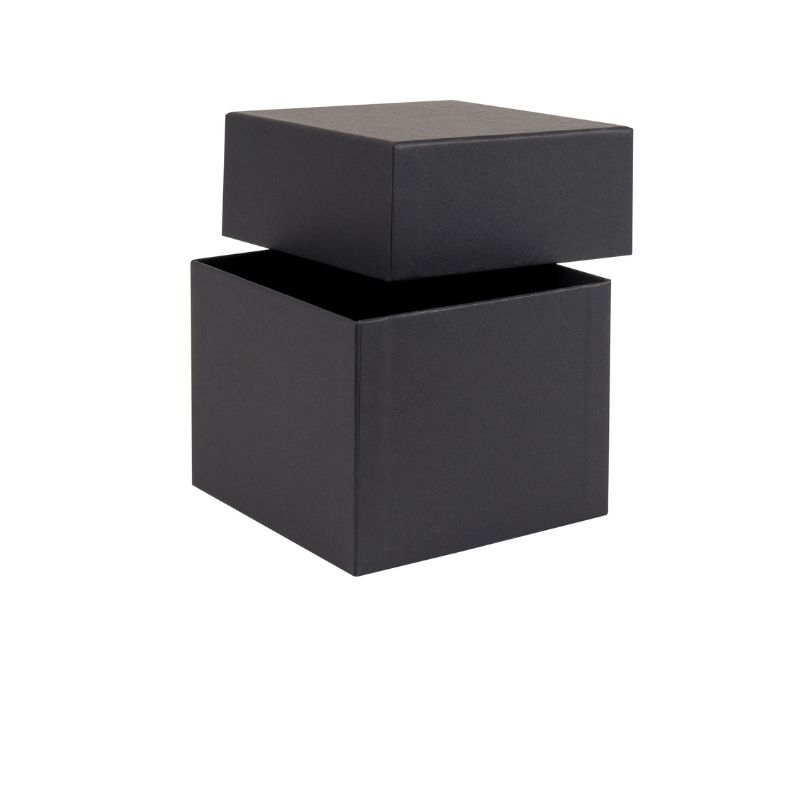 Luxury Black Square Deep Box 110mm width