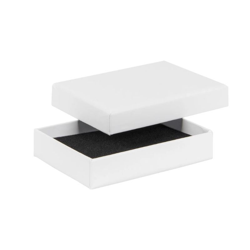 Luxury White Thin Earring Jewellery Gift Box