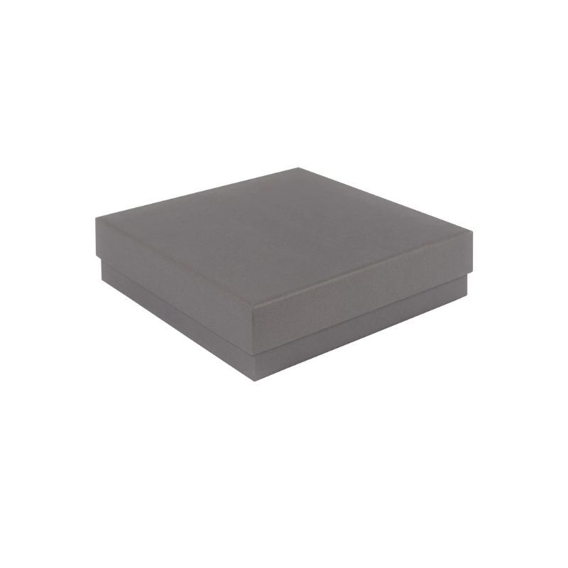 Luxury Square Choker / Necklace Box  Grey
