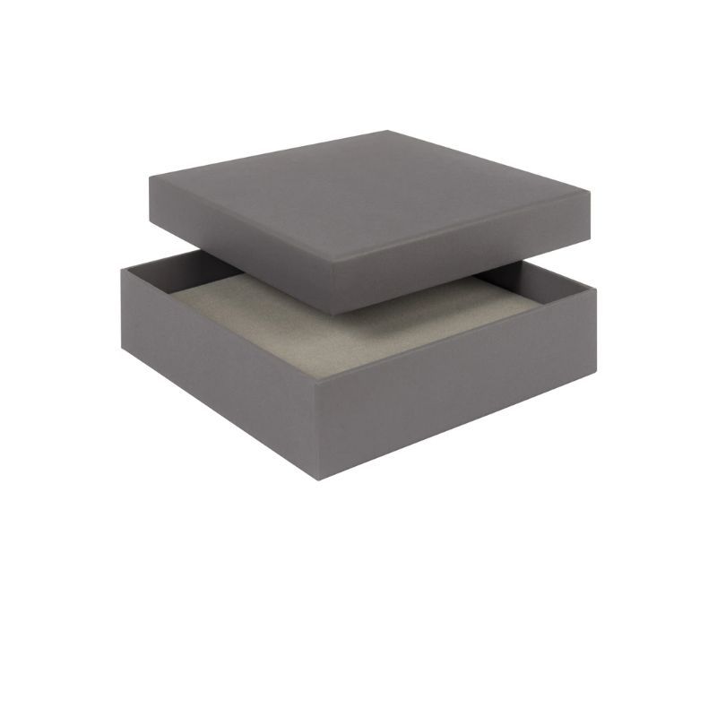 Luxury Grey Choker / Necklace Jewellery Gift Box