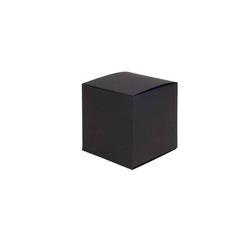 Large One-Piece Square Gift Box  Black
