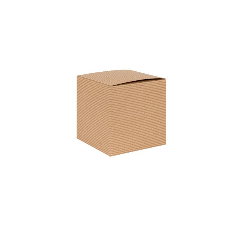1 Piece Cube Gift Box | Flat packed Multi-Purpose Box  Kraft