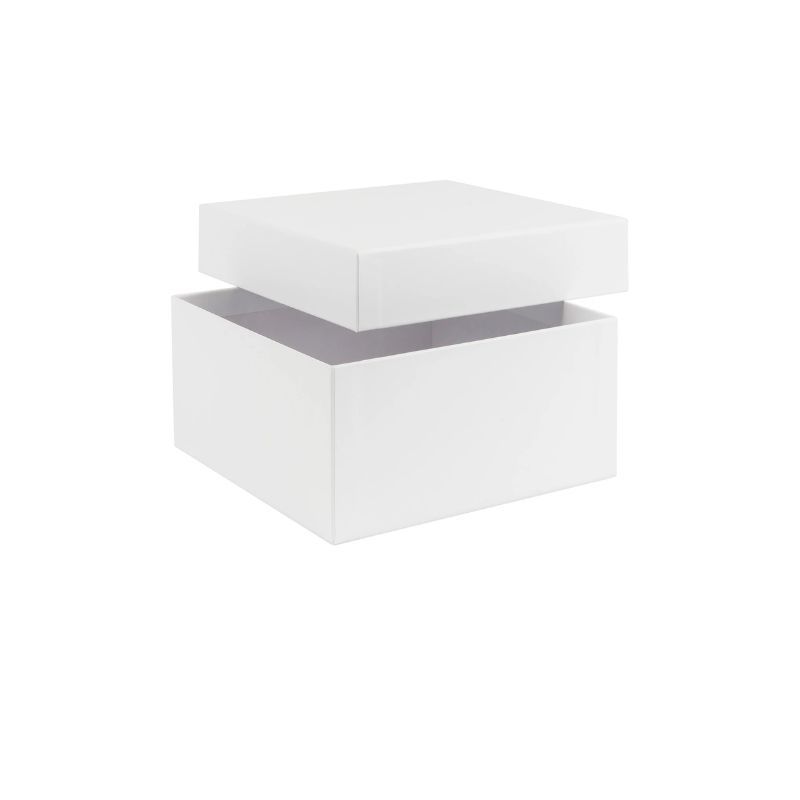 Luxury White Medium Square Accessory Gift Box