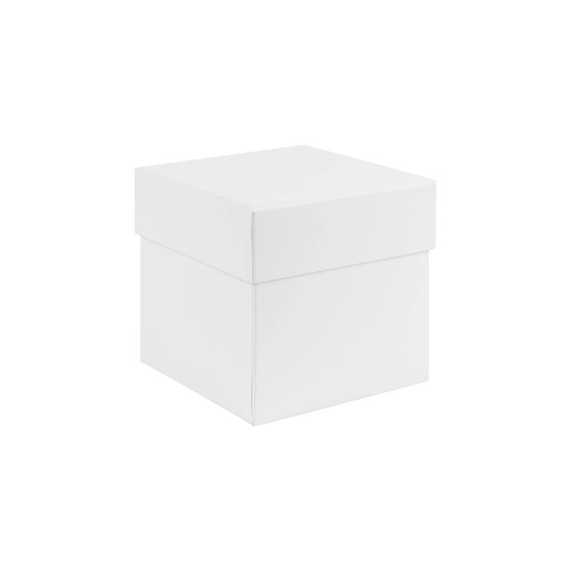 Luxury Cube Box  White