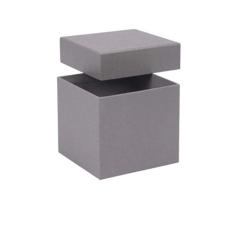 Luxury Grey Cube Gift Box