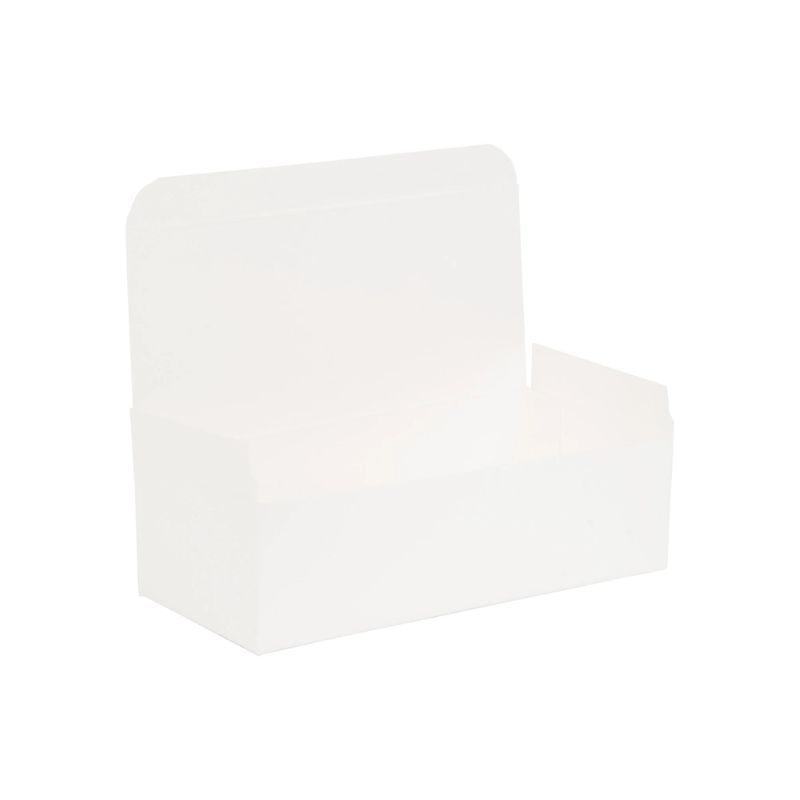 White Gloss 1- Piece Flat Packed Pop Up Gift Box