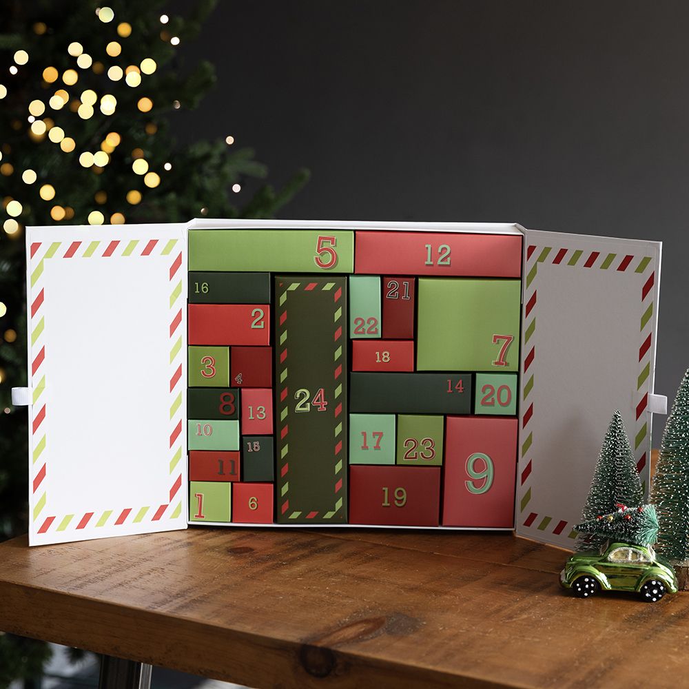 24 Days Holly Jolly Christmas Advent Calendar