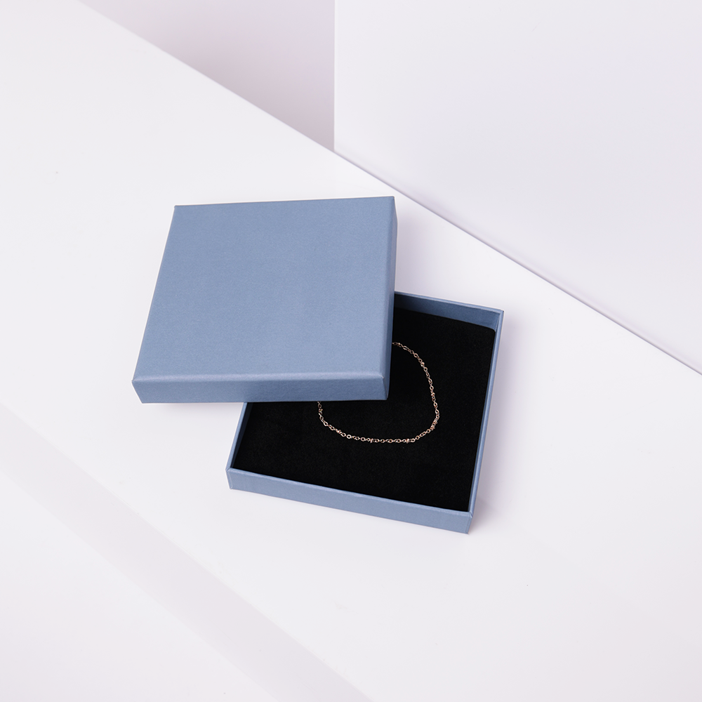 Luxury Elemental Blue Thin Bangle Jewellery Gift Box