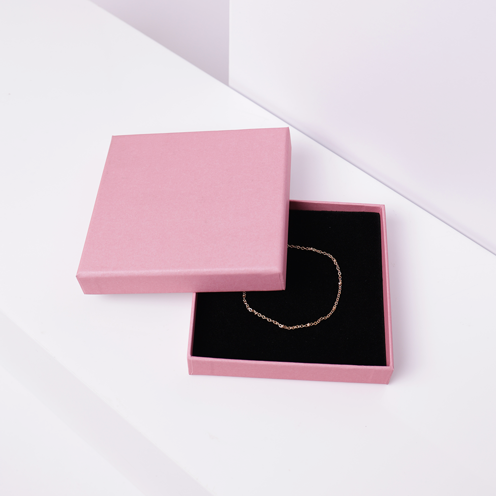 Luxury Fondant Pink Thin Bangle Jewellery Gift Box