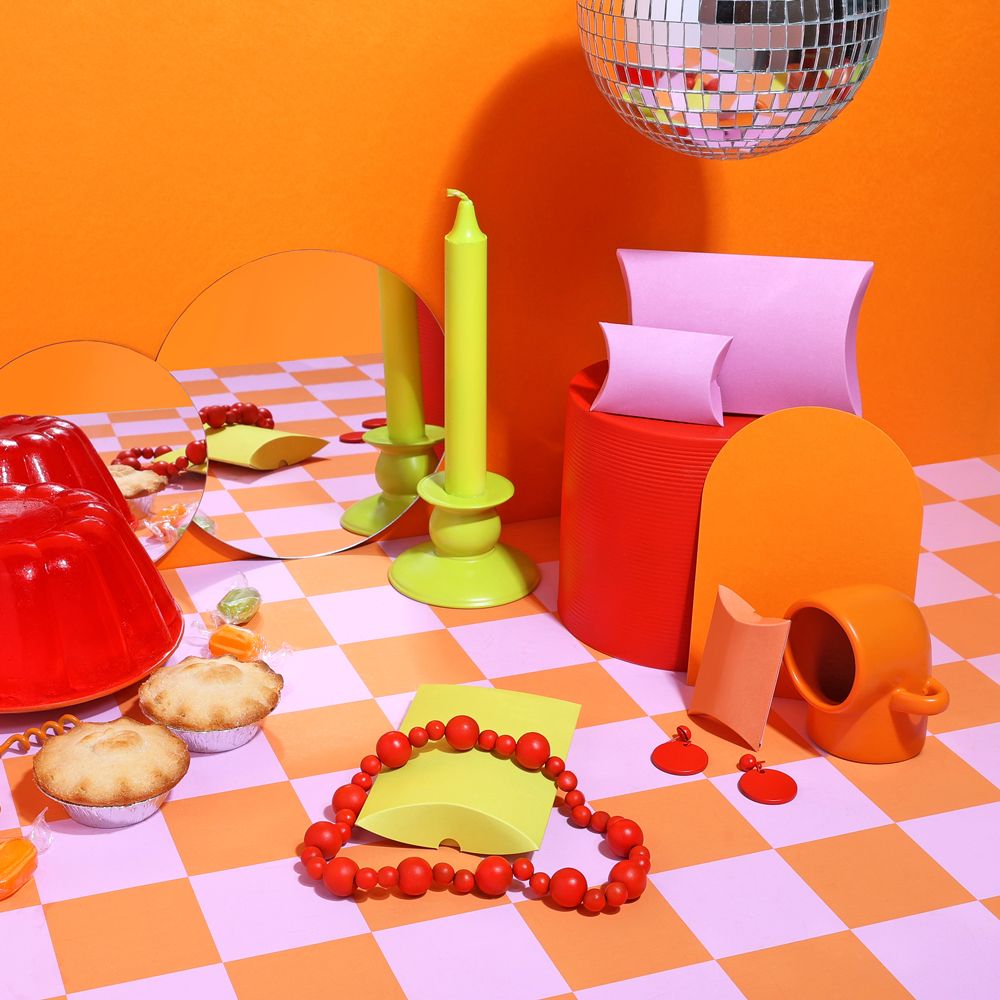 Small Fondant Pink Pillow Box