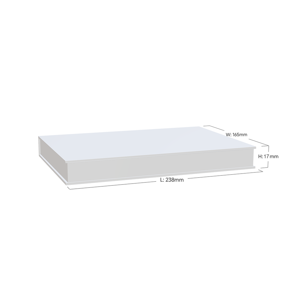 Luxury Thin White Book Style Gift Box