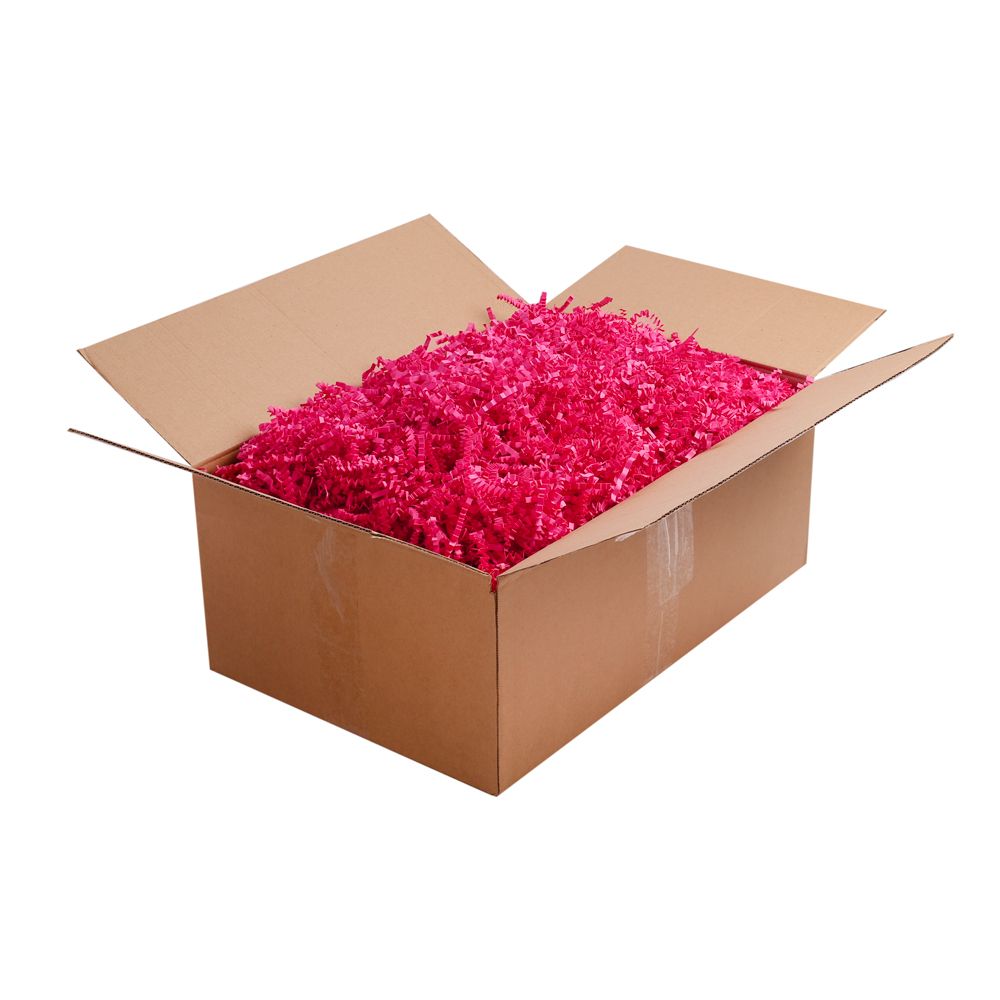 Cerise Pink Shredded 4mm Zig Zag Paper - 1kg