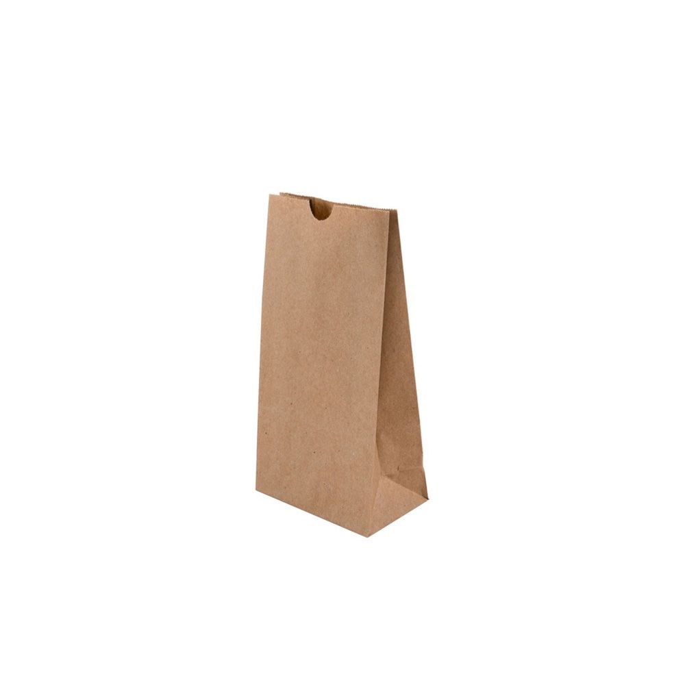 Small Wholesale Kraft Brown Coffee Bag Without Window