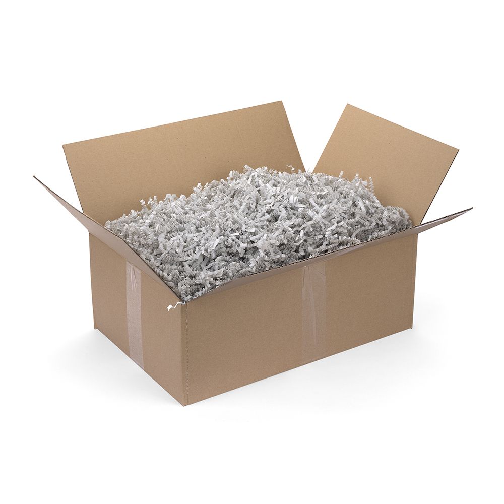 Grey Shredded 4mm Zig Zag Paper - 1kg