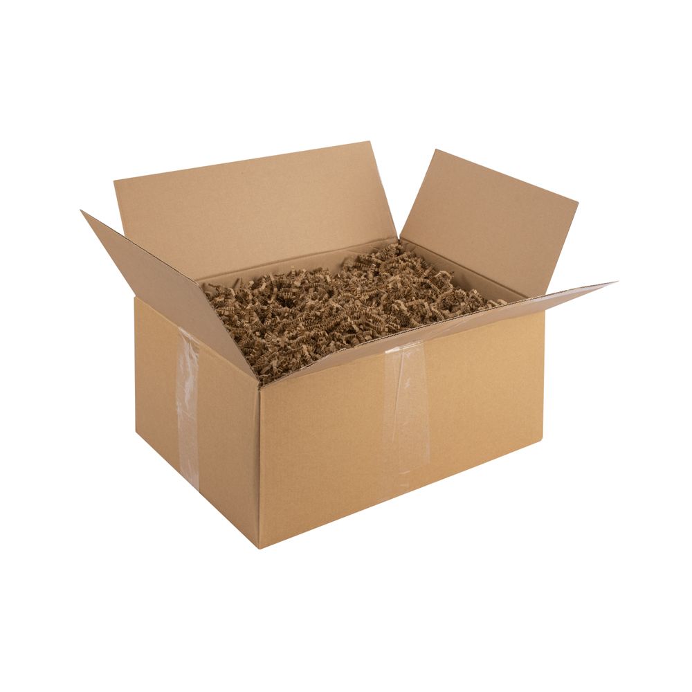 Kraft Food Grade Shredded 4mm Zig Zag Paper - 1kg