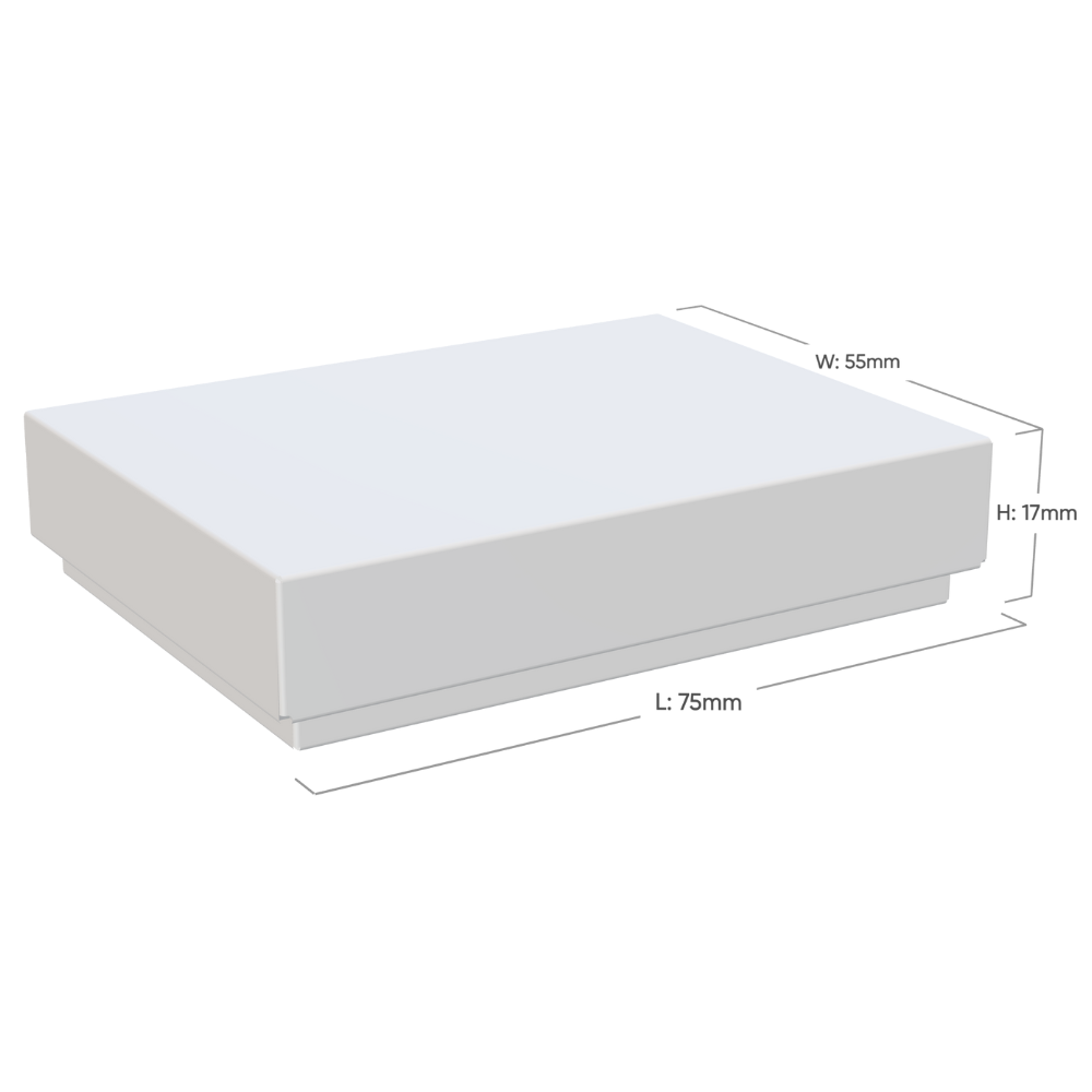 Luxury Forest Green Thin Earring Jewellery Gift Box