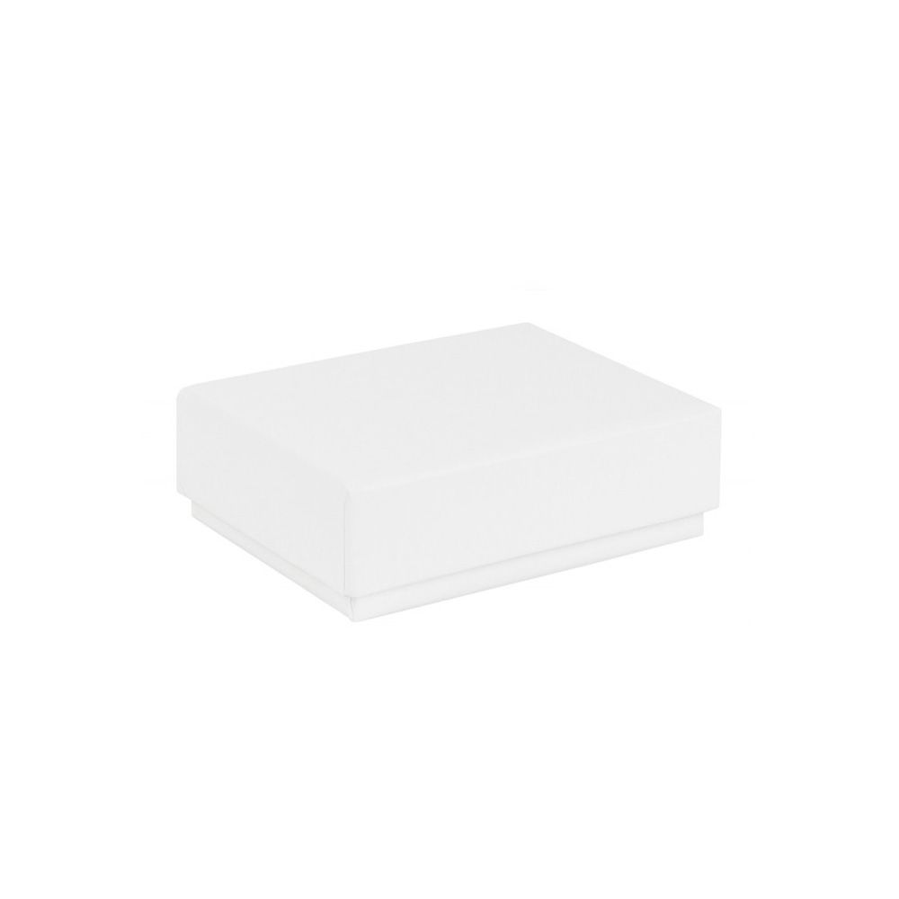 Medium Depth Earring Box | Luxury Gift Box White