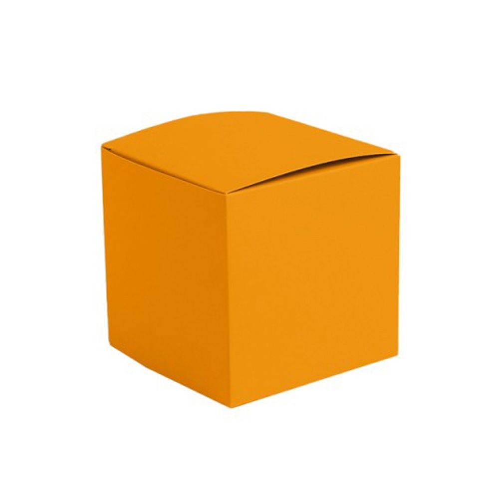 Bright Yellow Flat Pack Gift Box