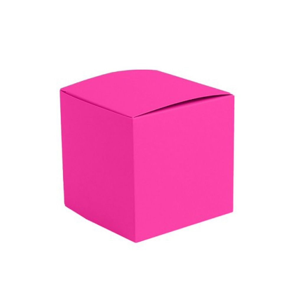 Magenta Pink Flat Pack Gift Box