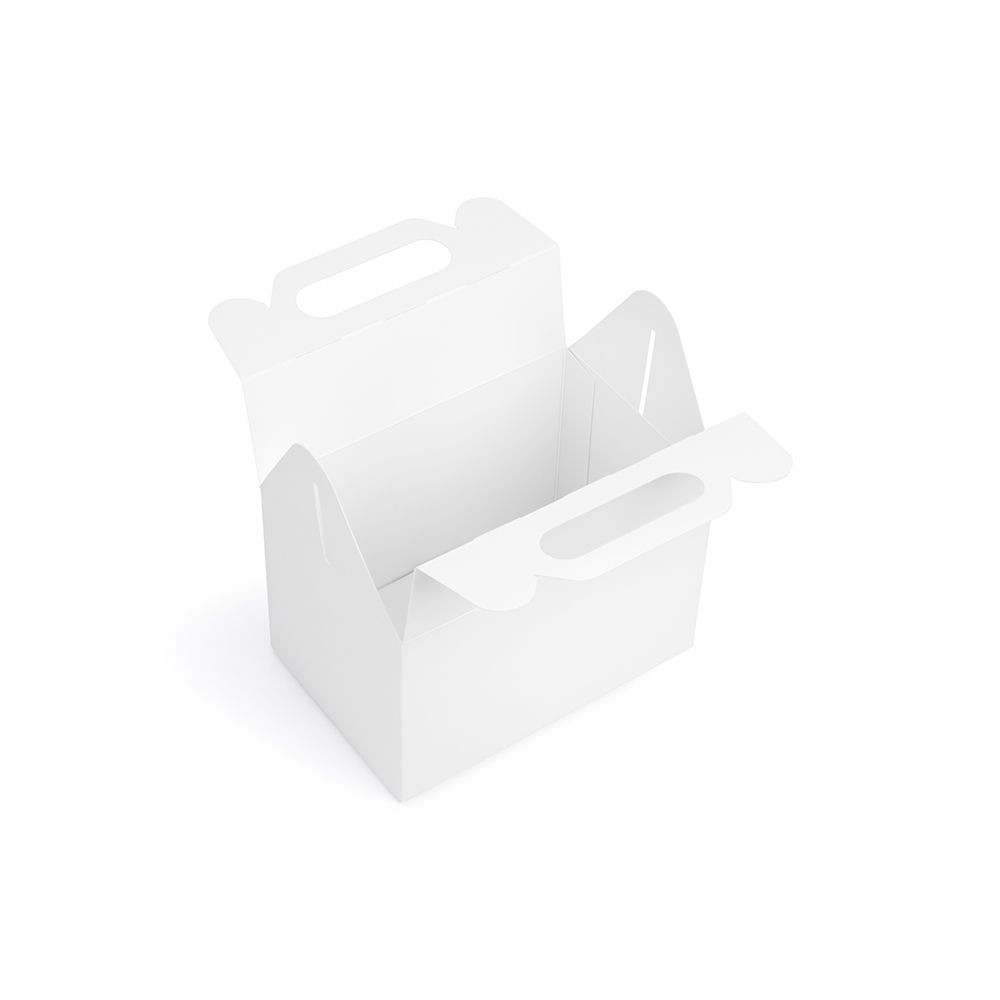 Small White Gable Box