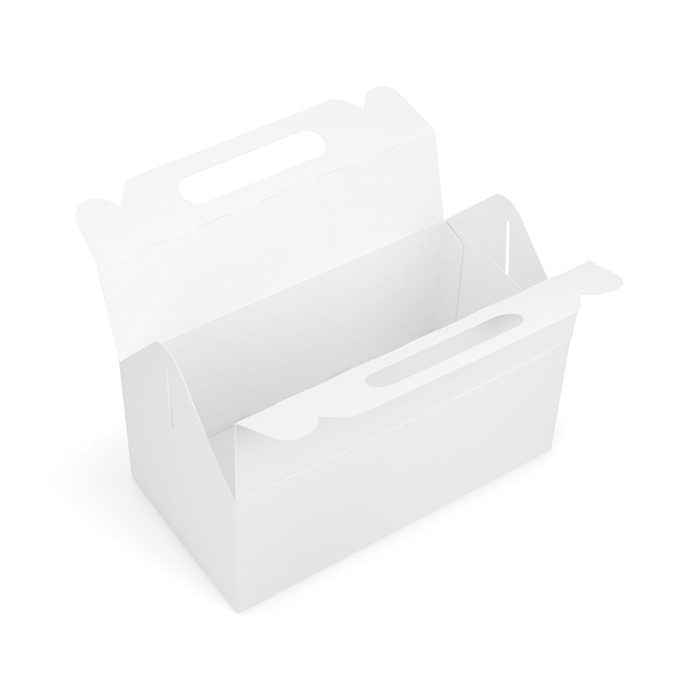 Large White Gable Box