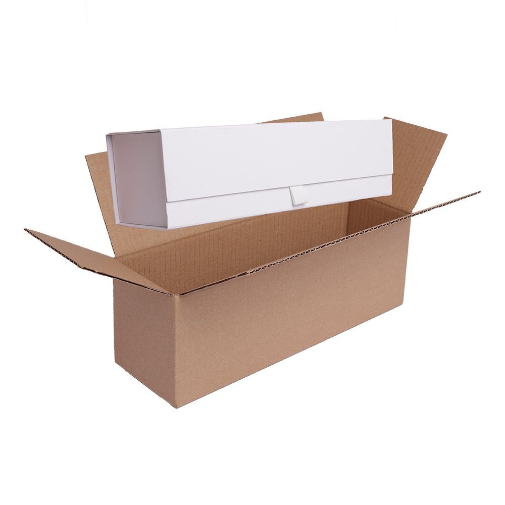 Kraft Bottle Postal Box for Mailing