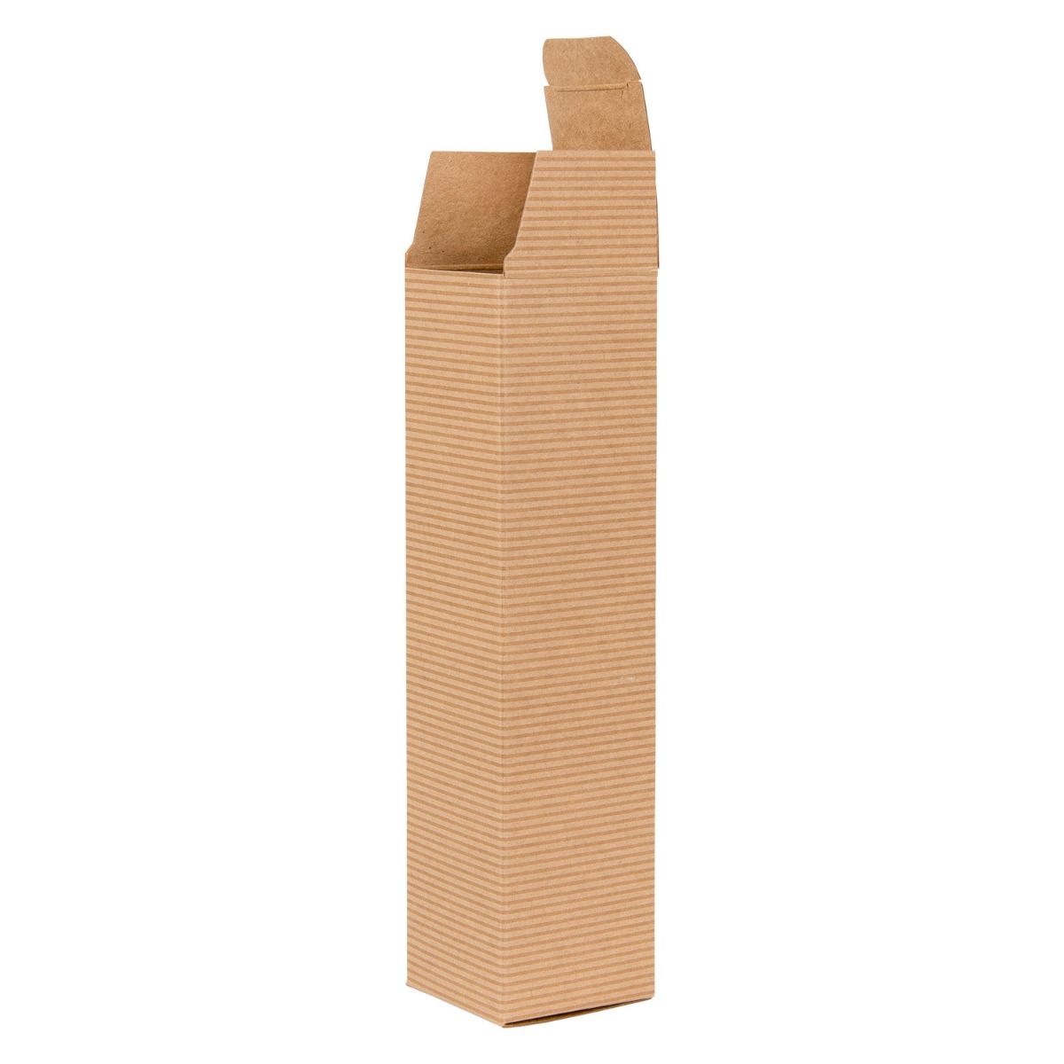 Brown Kraft Recycled Flat Packed Gift Box 200mm Depth