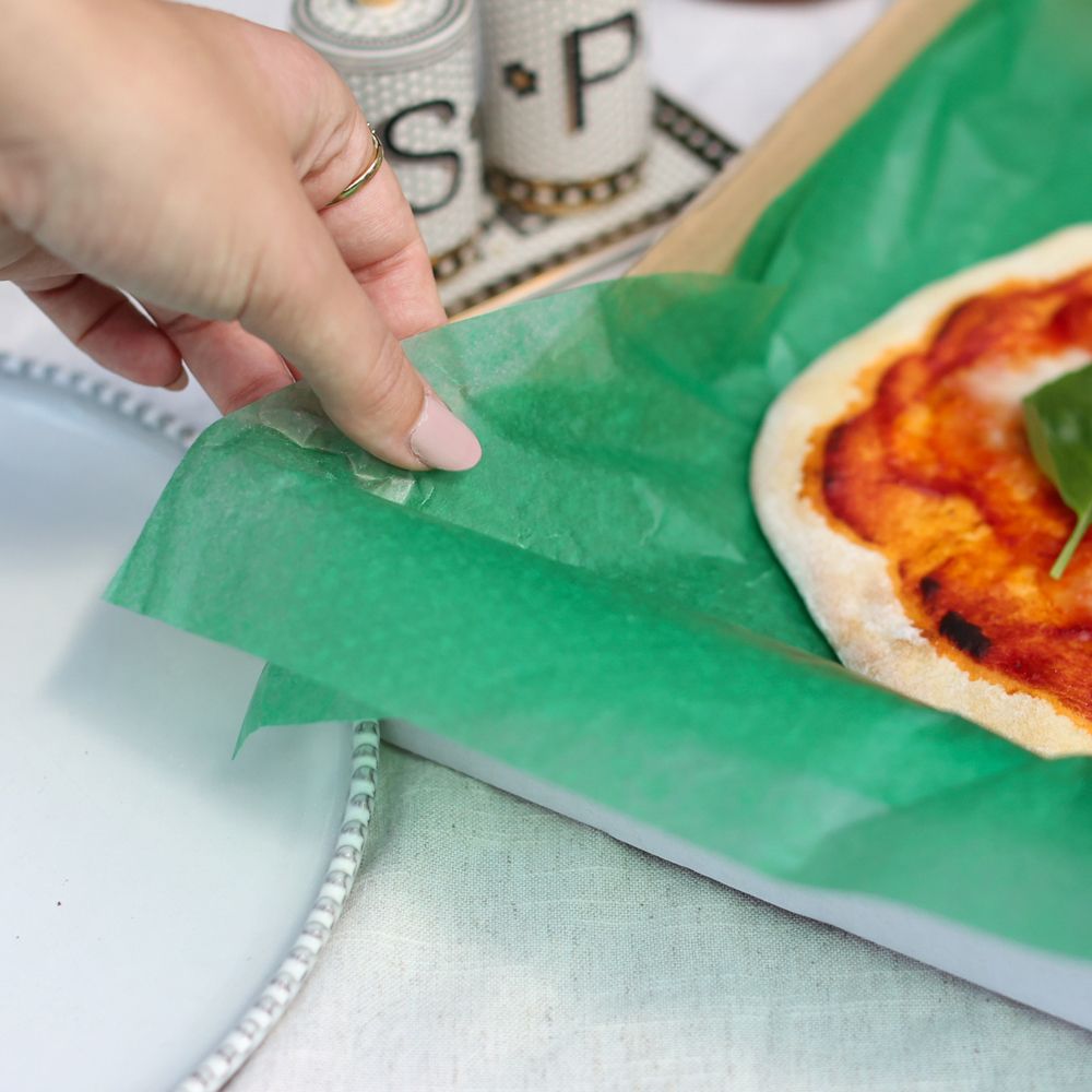 Large Recycled Waxed Green Tissue Paper - 480 sheets