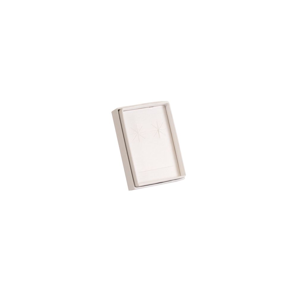 Small White Multi-Purpose Earring Card Insert