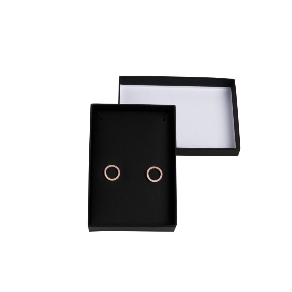 Essentials Black Earring Jewellery Gift Box