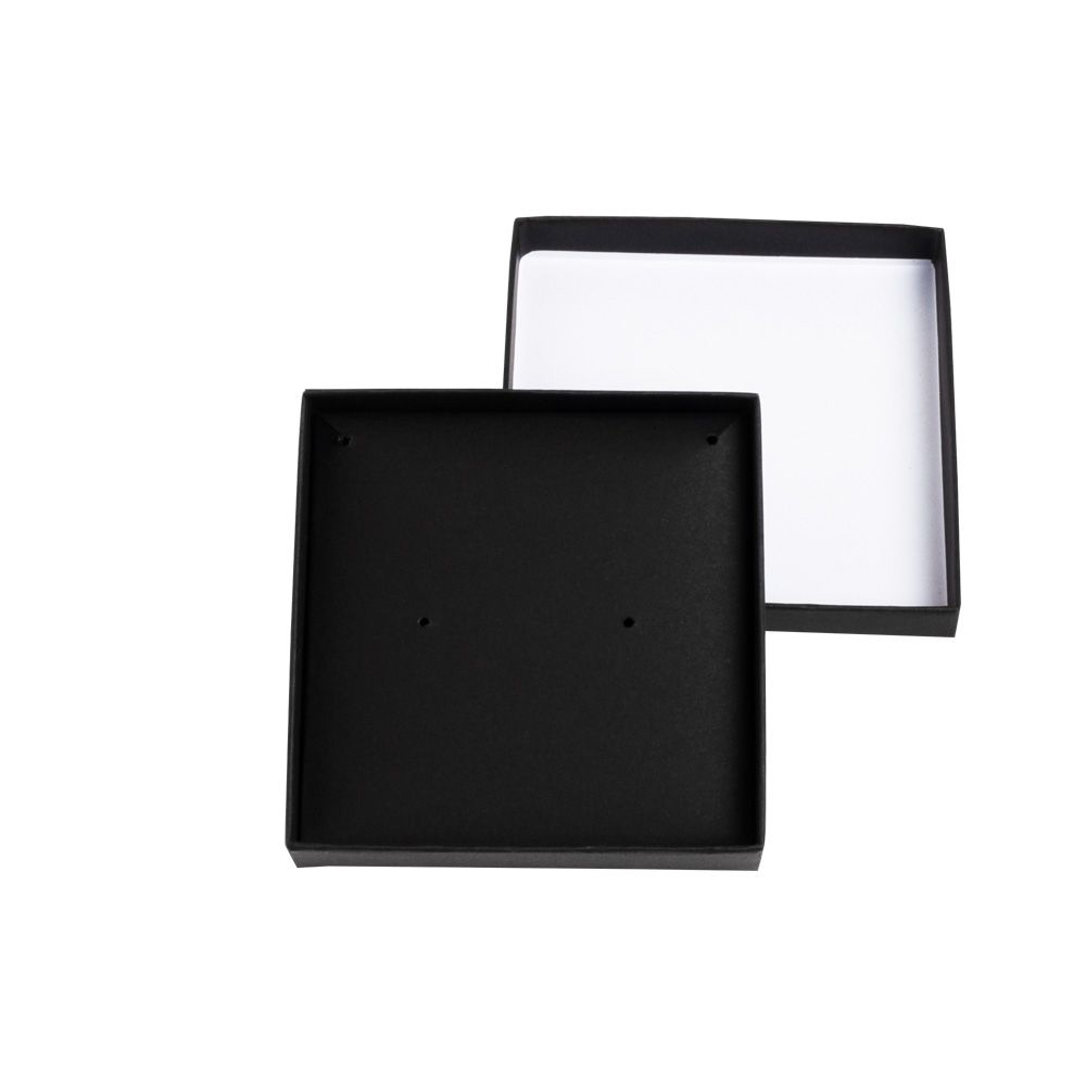 Essentials Black Thin Bangle Jewellery Gift Box