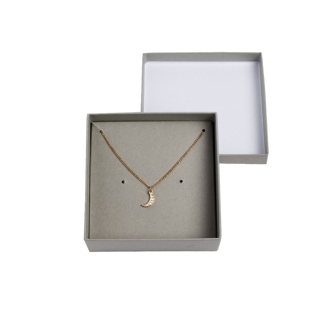 Essentials Grey Kraft Medium Bangle Jewellery Gift Box