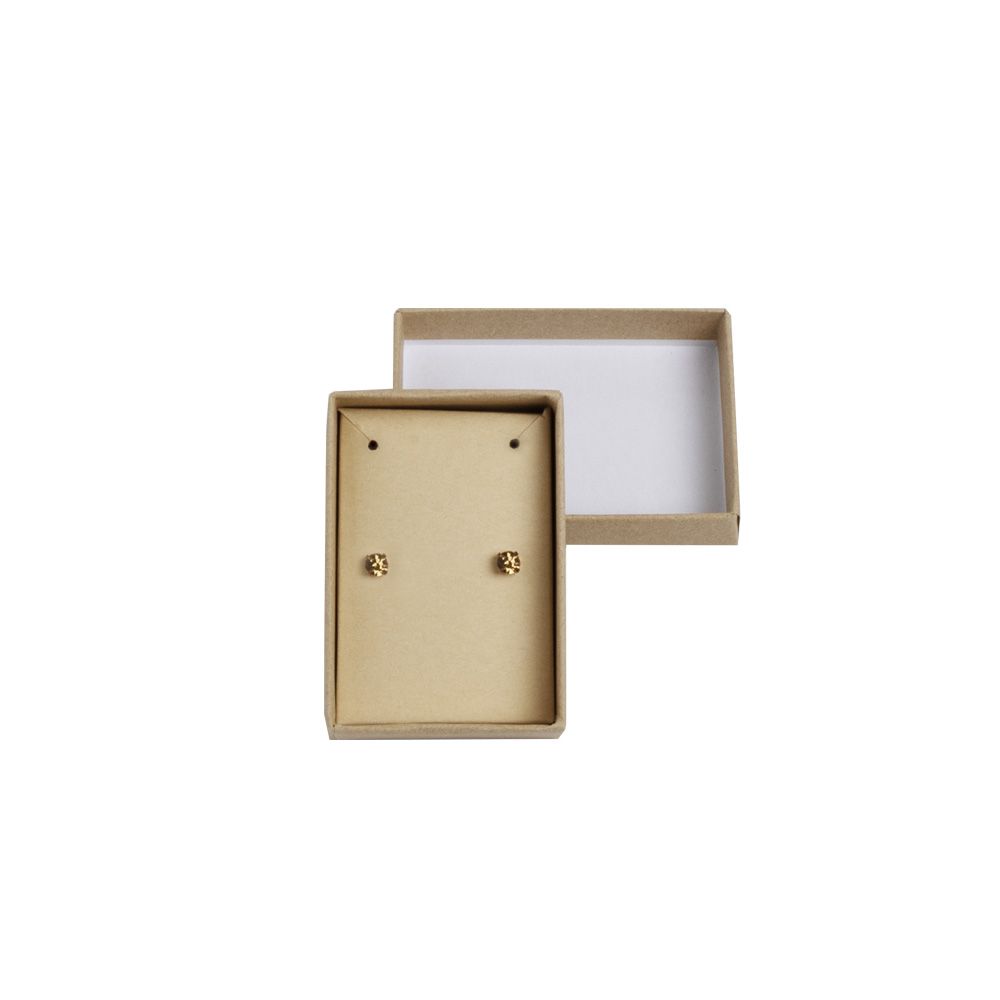 Essentials Kraft Small Earring Jewellery Gift Box