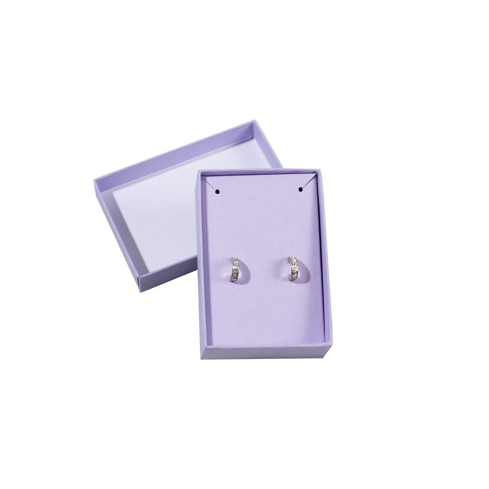 Essentials Lilac Earring Jewellery Gift Box
