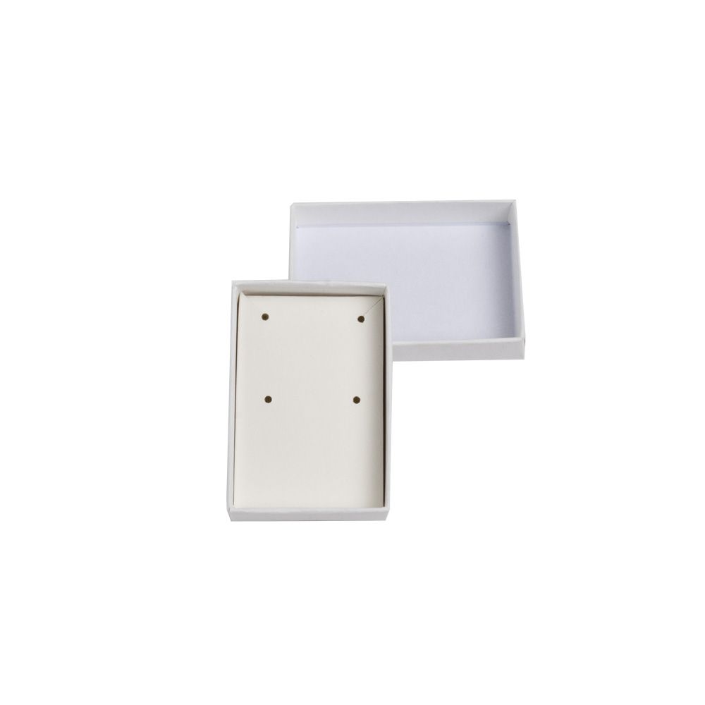 Essentials White Kraft Small Earring Jewellery Gift Box