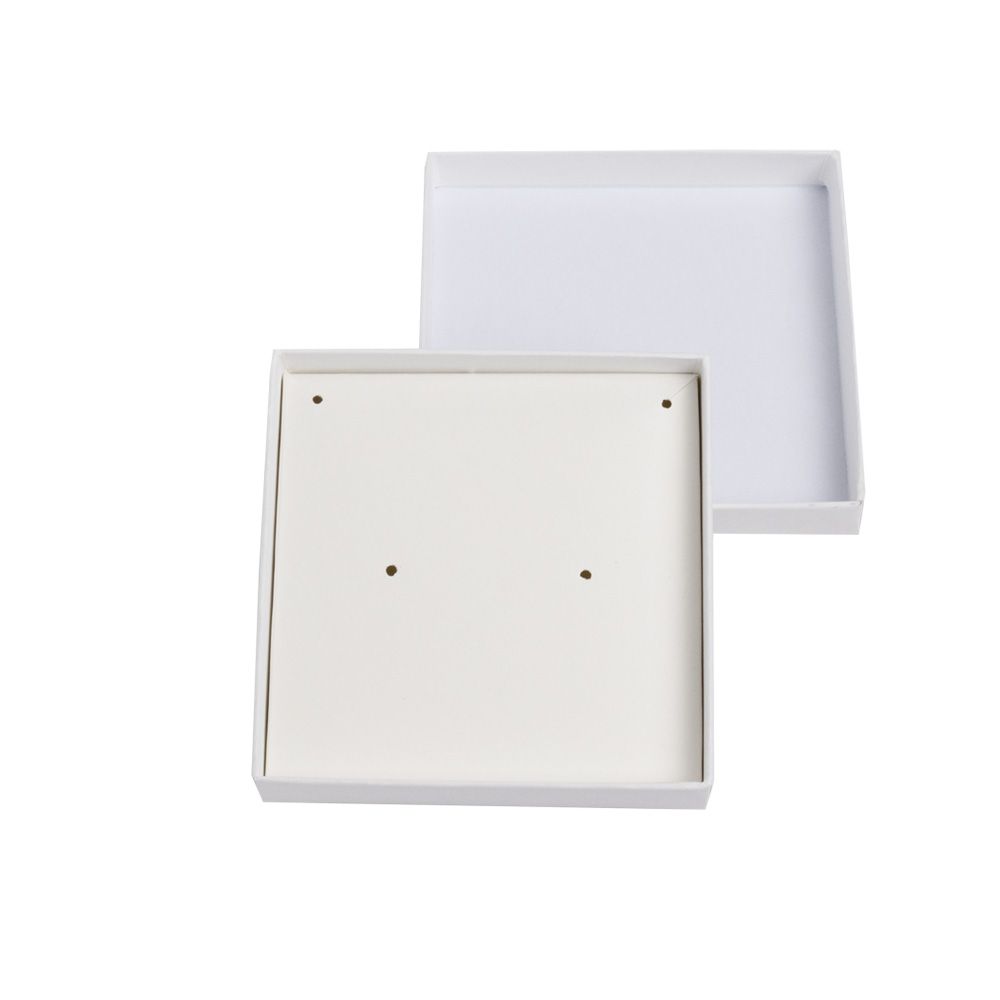 Essentials White Thin Bangle Jewellery Gift Box