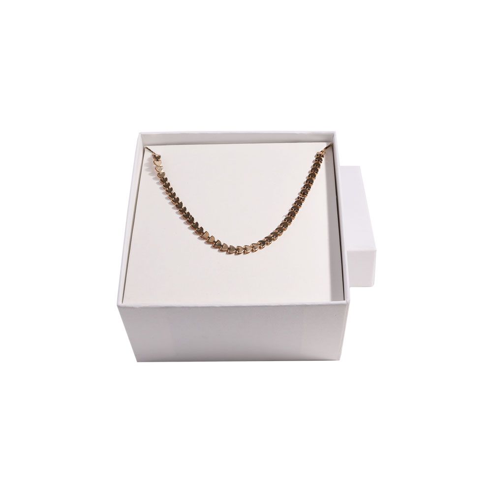 Essentials Kraft White Deep Bangle Jewellery Gift Box