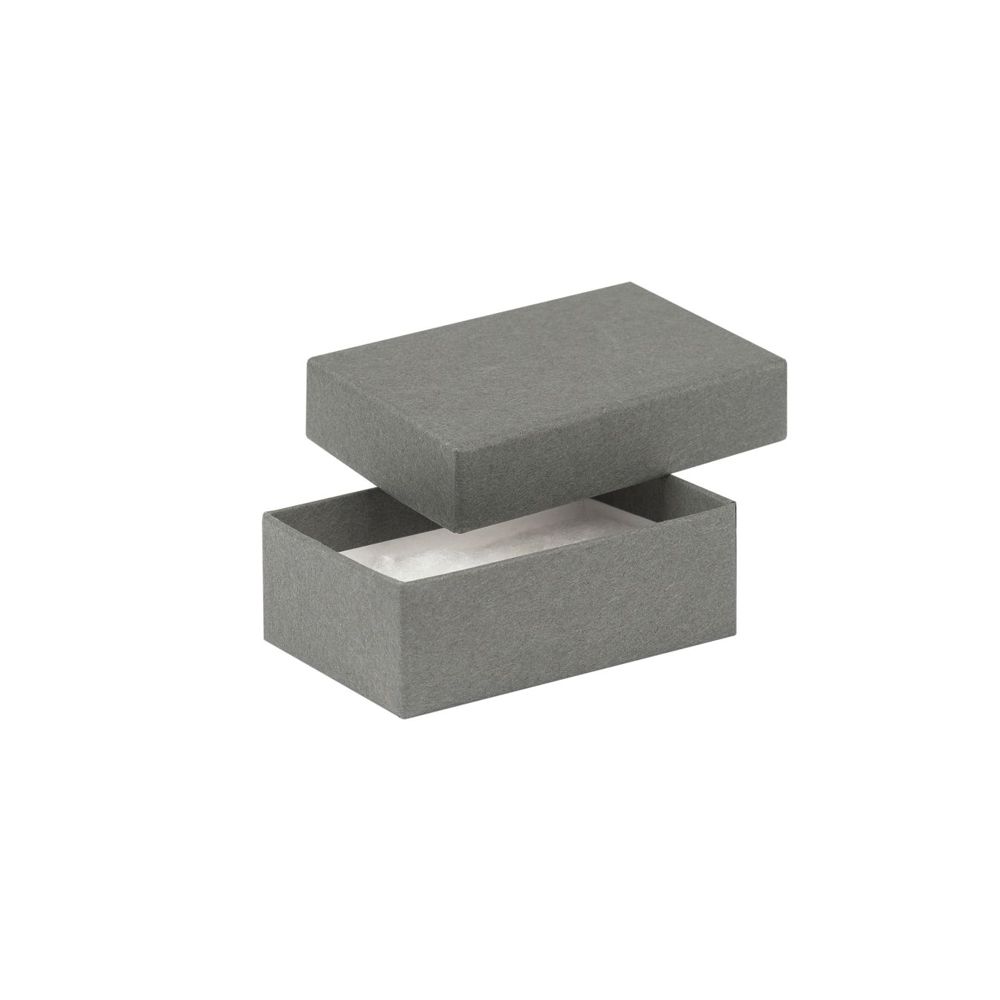 Kraft Grey Small Earring Jewellery Gift Box