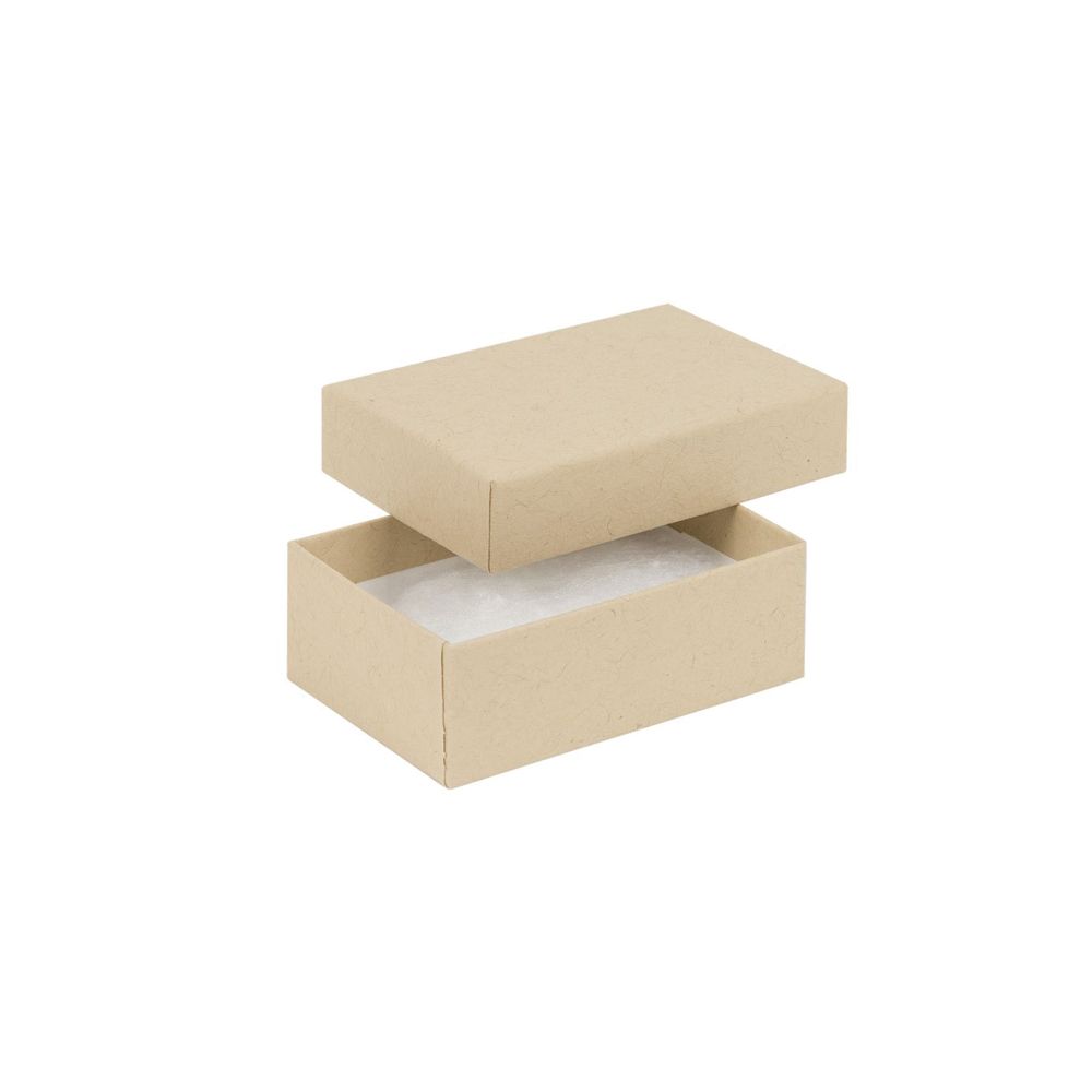 Kraft Natural Small Earring Jewellery Gift Box