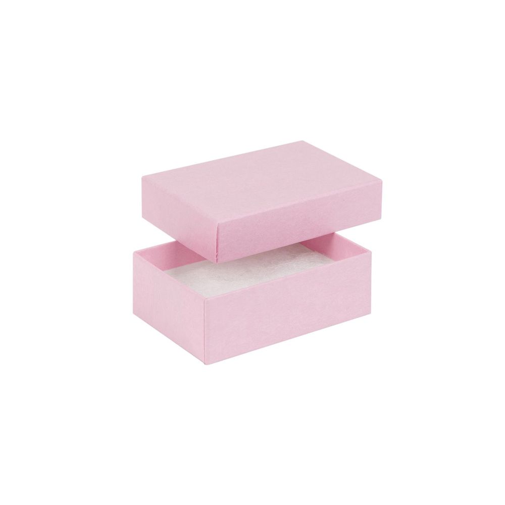 Kraft Pink Small Earring Jewellery Gift Box